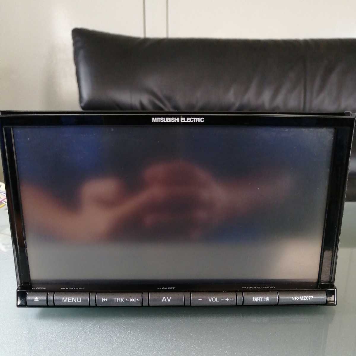 新品登場 三菱 メモリーナビ NR-MZ077 フルセグDVD Bluetooth