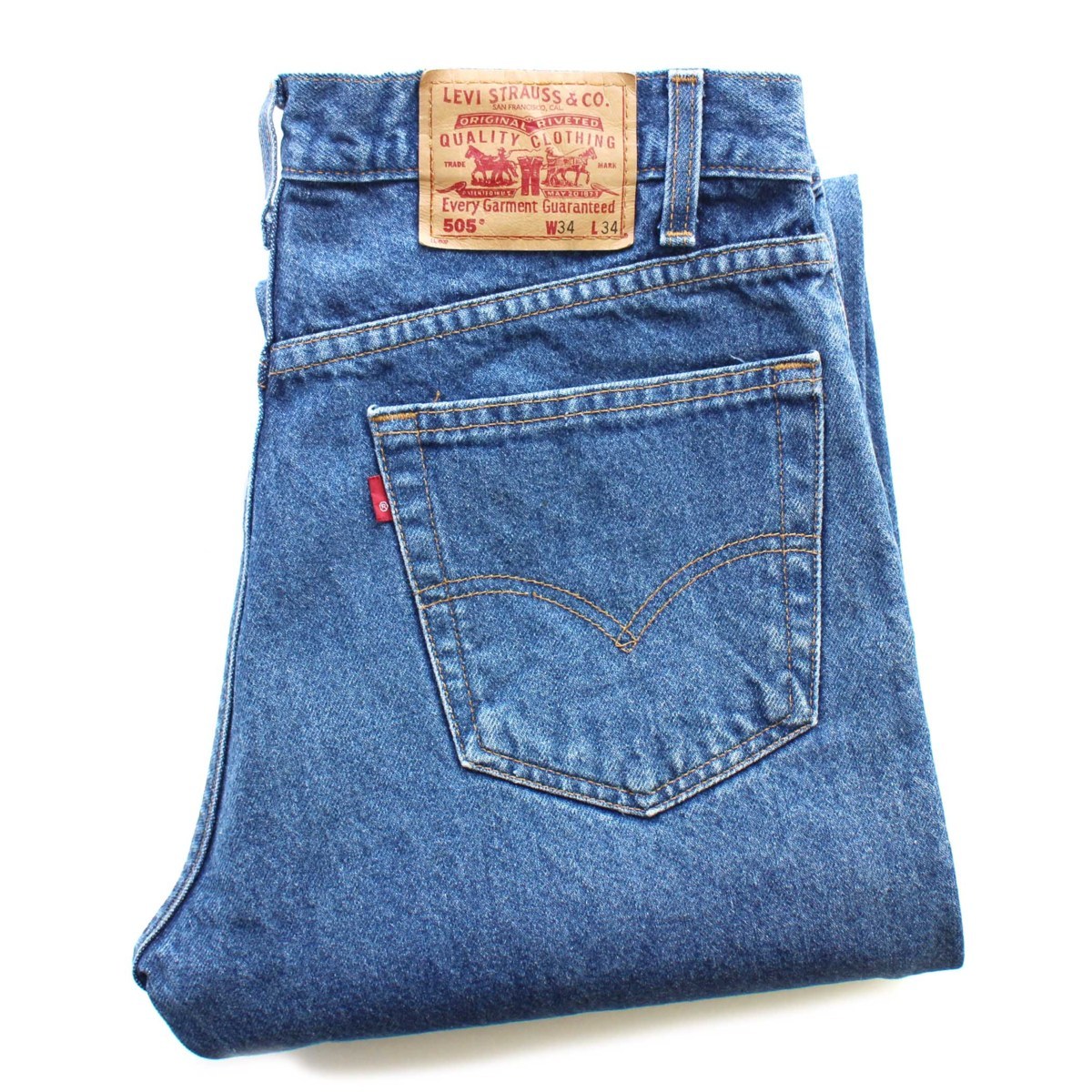 春夏新作 デニムパンツ 505 Levi'sリーバイス ☆90s w34 サークルR