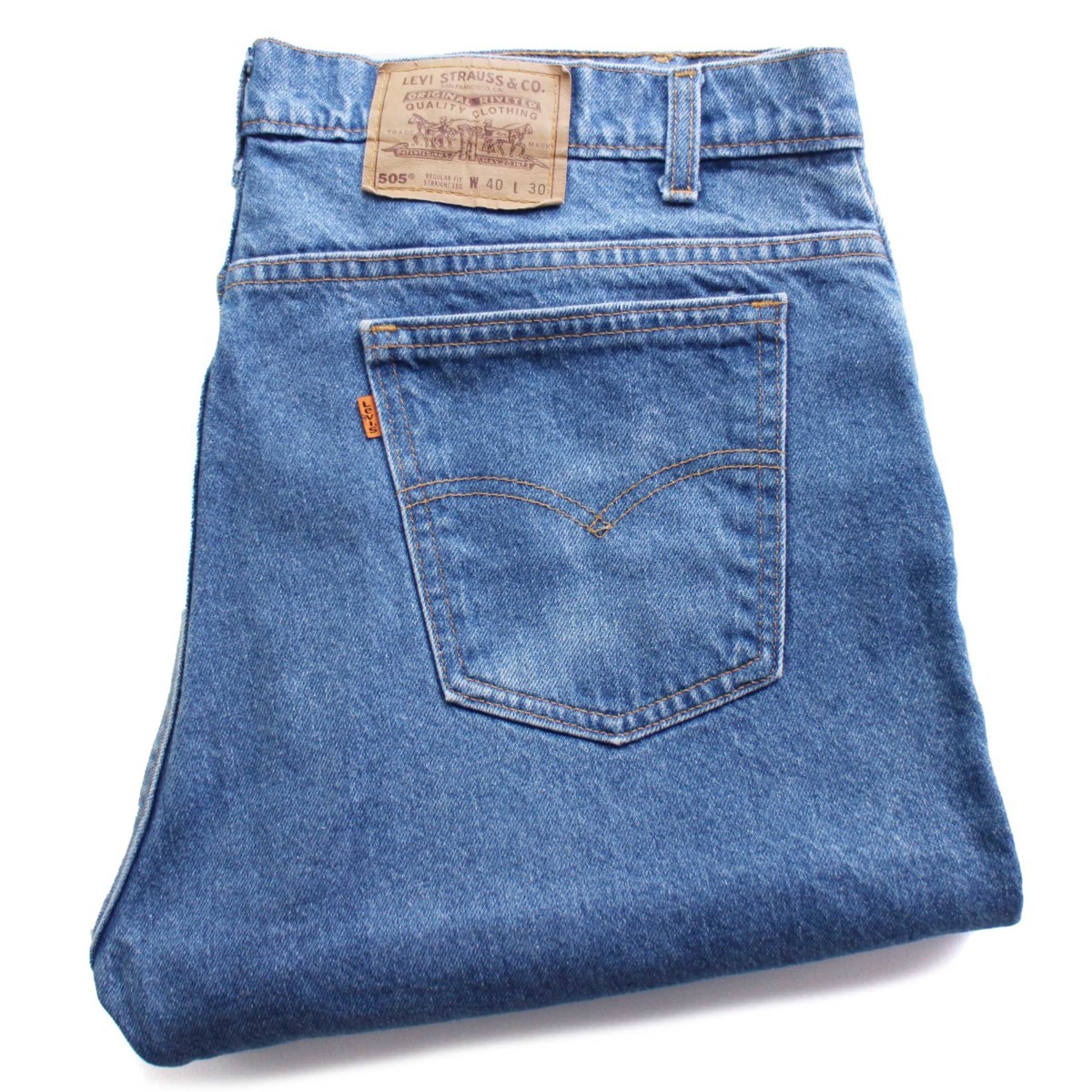 大特価放出！ ☆90s USA製 Levi'sリーバイス 505 デニムパンツ w40