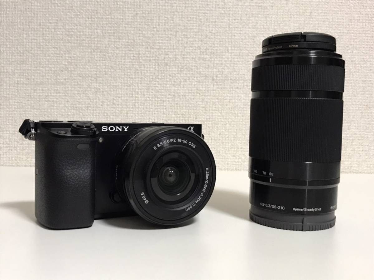 SONY α6000 ILCE-6000 ダブルズームレンズキット ミラーレス一眼カメラ