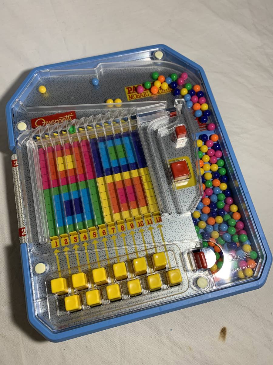 年代物 quercetti MOSAIC-MATIC Fun mosaic maker イタリア製 2