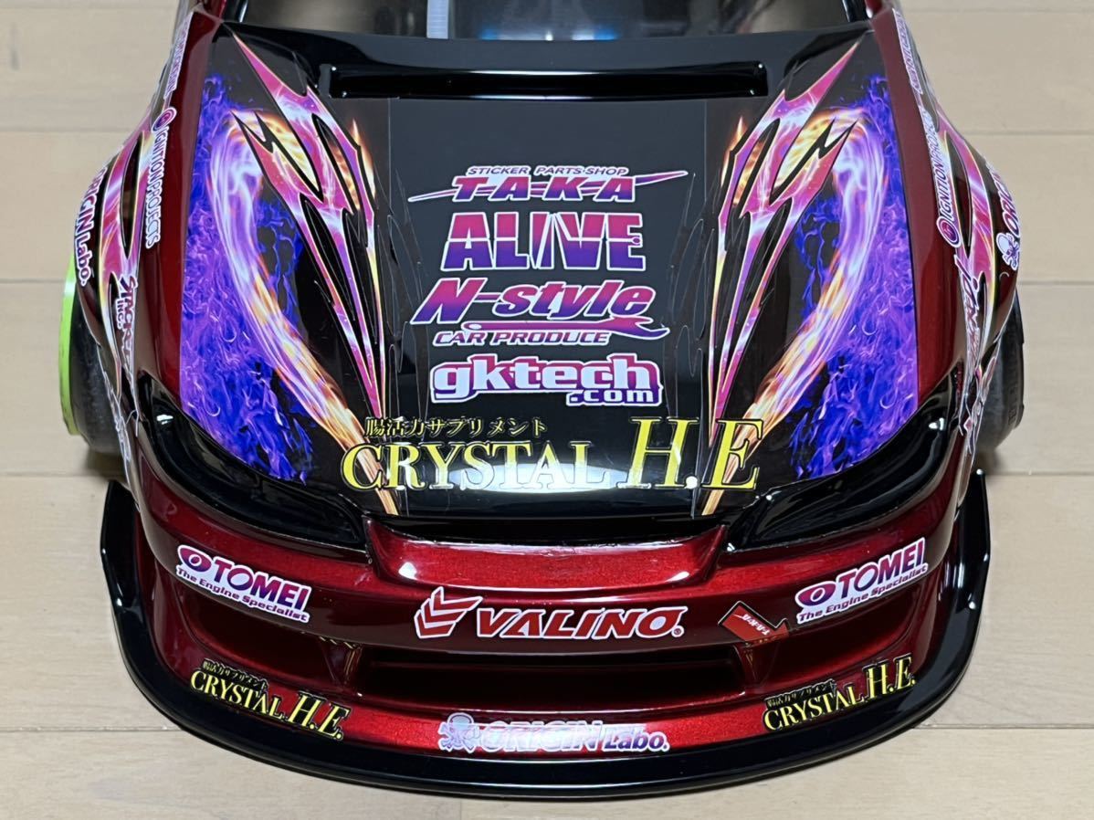 パンドラRC 「ORIGIN 雷神 S15シルビア 2021 中村直樹 D1仕様」1/10
