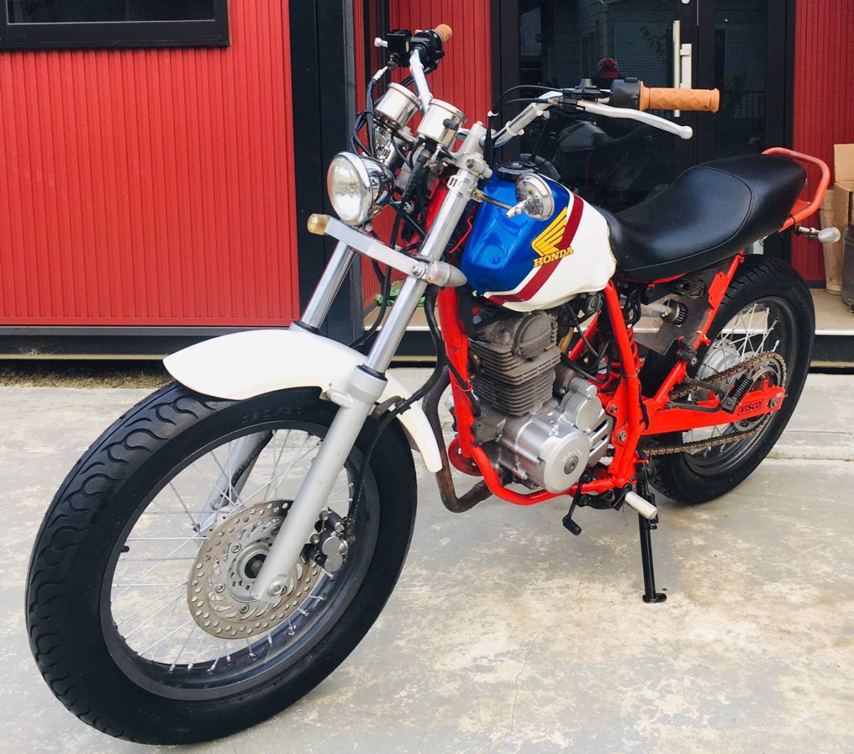 HONDA ホンダ FTR223 MC34-1104*** 実走行36,415km 車体! 動画有