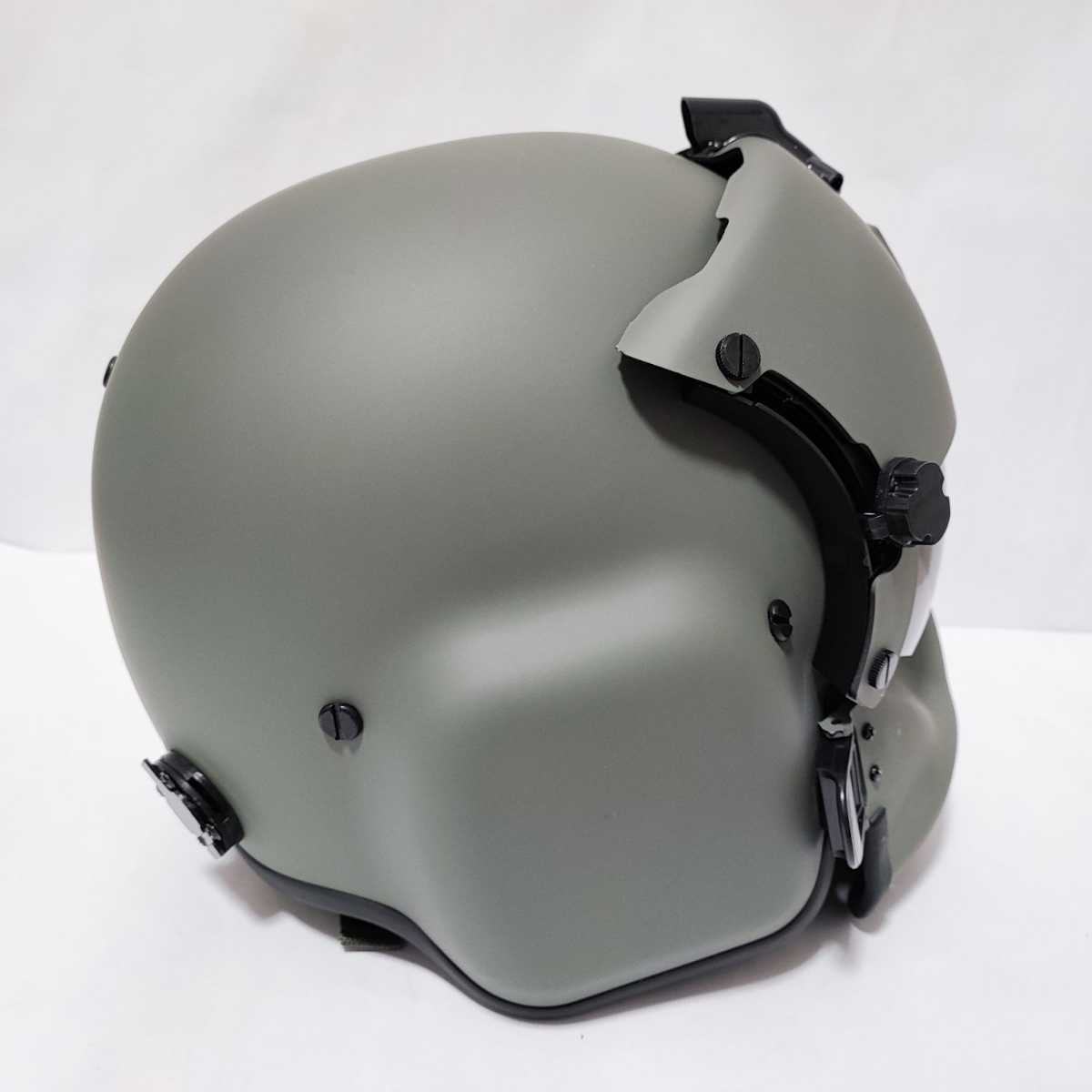 米軍 HGU-56/P パイロット 飛行士 ヘルメット ダークグレー