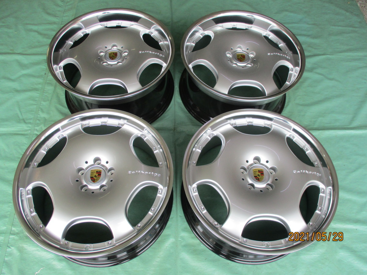 新品 Rolfhartge D6RSF BE(5H/112)&FALKEN FK510SUV 265/45-20 295/40-20 ポルシェ・マカン 4本セット_画像1