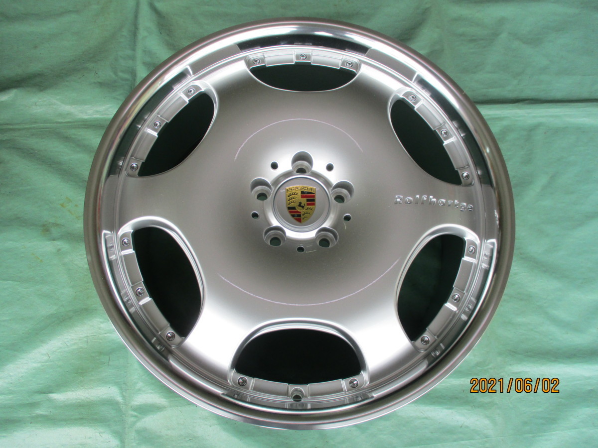 新品 Rolfhartge D6RSF BE(5H/112)&FALKEN FK510SUV 265/45-20 295/40-20 ポルシェ・マカン 4本セット_画像2