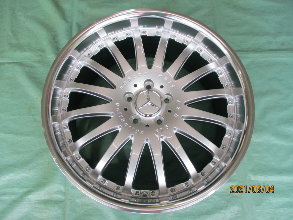 新品 Rolfhartge F16RSF BE&ピレリ W240SZ S2 265/35-20 295/30-20 ベンツ AMG：E53・Eクラスワゴン AMG：E53 4本セット_画像2