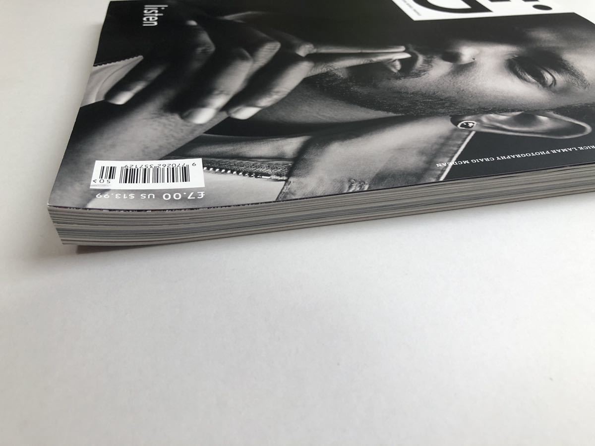 i-D Magazine UK 2017 Winter 表紙 Kendrick Lamar ケンドリック