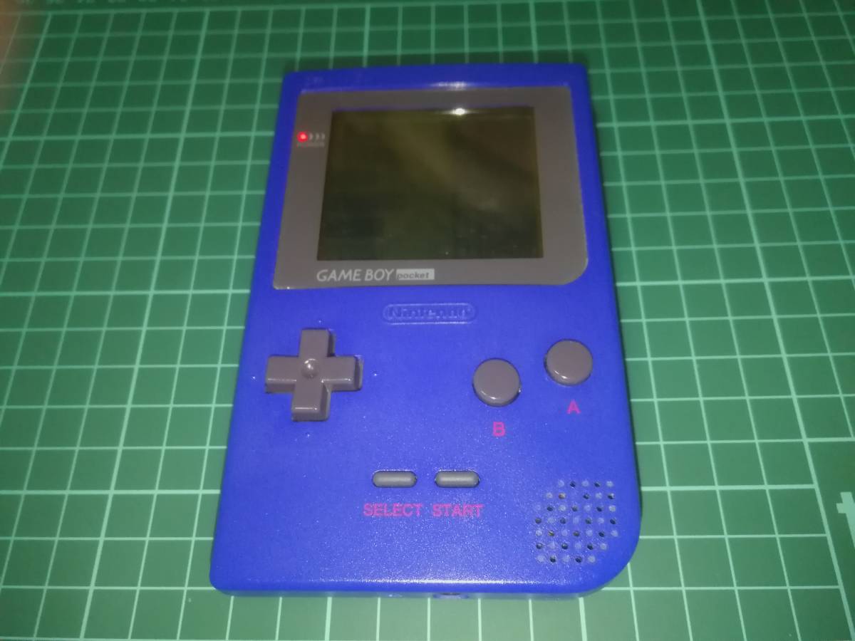 ゲームボーイポケット本体 北米版 ブルー Game Boy Pocket Blue GB