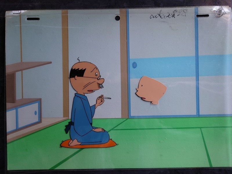 などは ヤフオク! - サザエさん 画稿セル画 A 3枚一括 サザエさん