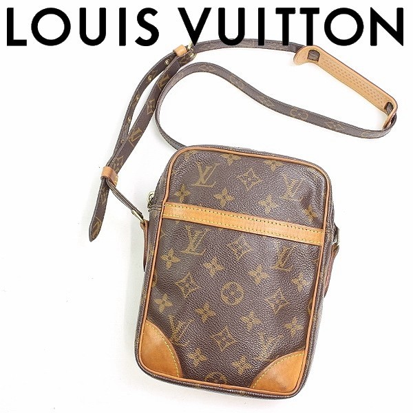 ●Louis Vuitton ルイヴィトン M45266 ダヌーブ モノグラム 斜め掛け ショルダー バッグ_画像1