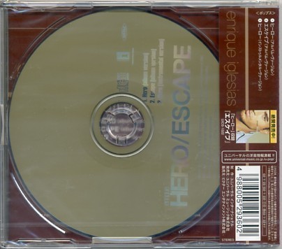 ★格安CD【エンリケイグレシアス】ヒーローUICS-5018_画像2