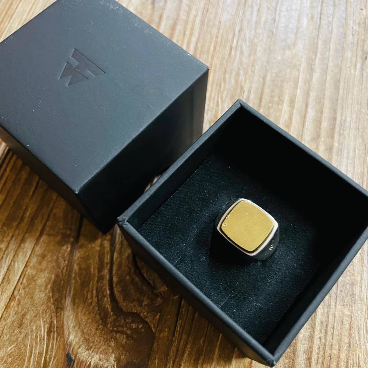 TOM WOOD トムウッド 9Kゴールドトップ クッションリング 定価 TOM WOOD トムウッド 9Kゴールドトップ クッションリング 定価
