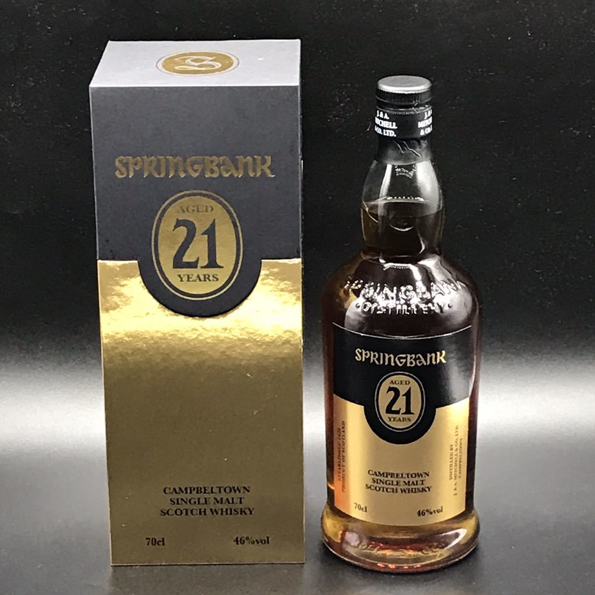 未開封 スプリングバンク 21年 SpringBank 700ml 46% www.distribella.com