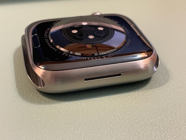 [ превосходный товар ]Apple Watch Edition Series7 45mm GPS+Cellular ML8Y3J/A титан кейс Apple часы корпус [2022 год 5 месяц сверху . покупка товар ]