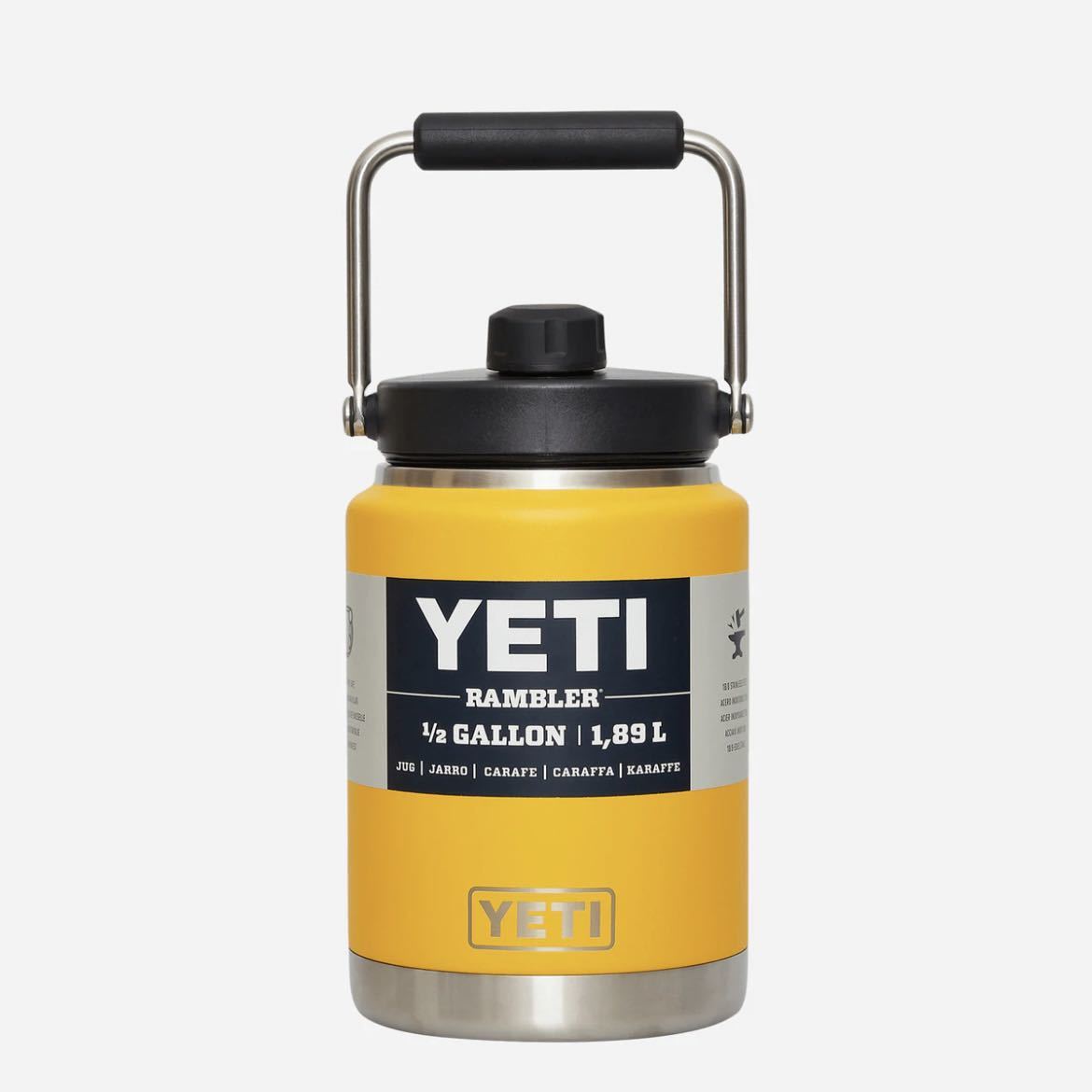 レア YETI Rambler ハーフガロン Jug ALPINE YELLOW-