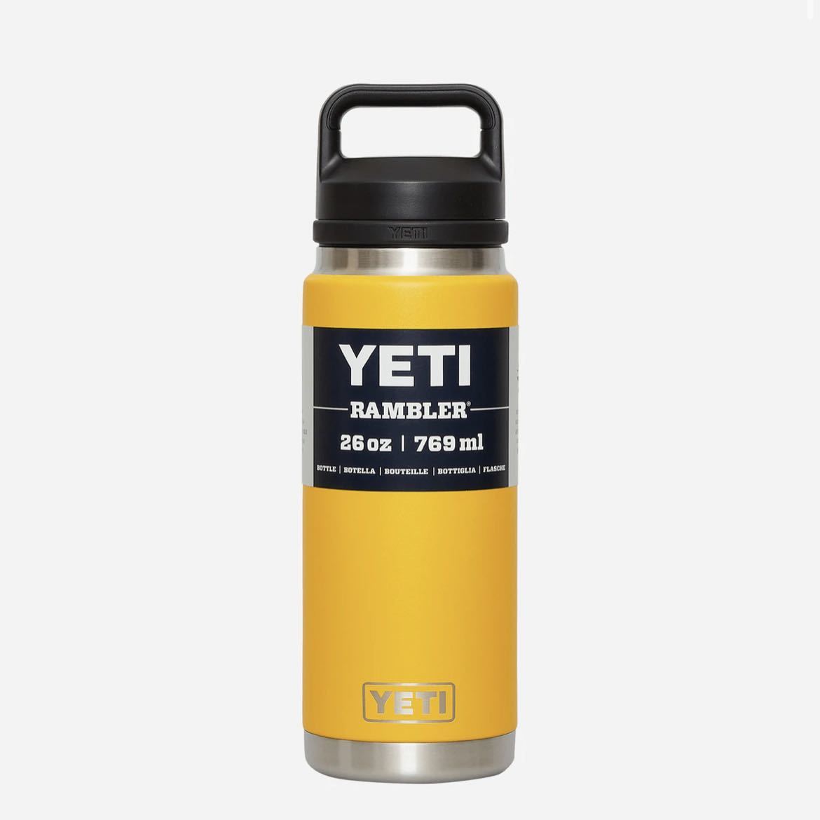YETI Rambler ランブラー 26oz チャグキャップボトル イエロー YETI