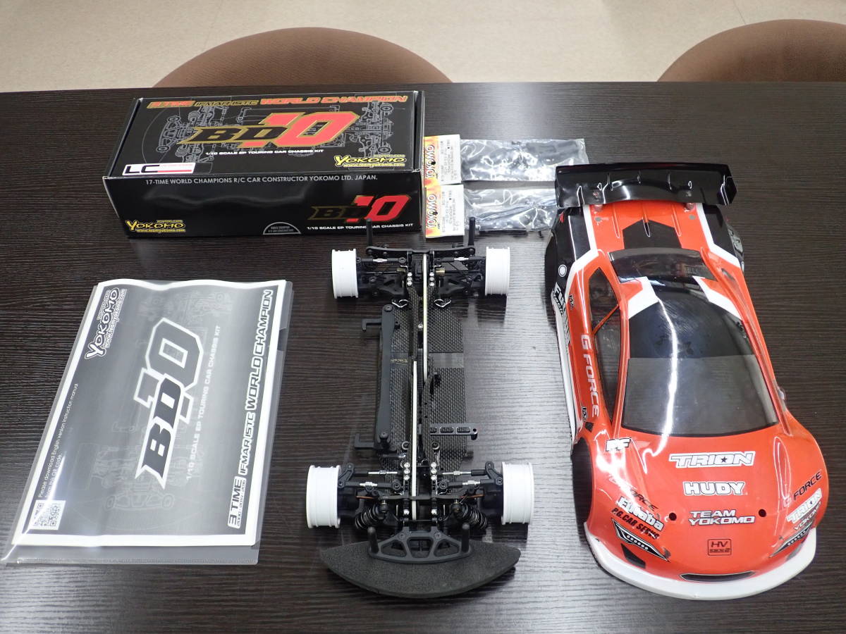 ヨコモ BD10LC 中古 美品 アクソンTC10/2、ゼロトライブ XRAY T4 X4