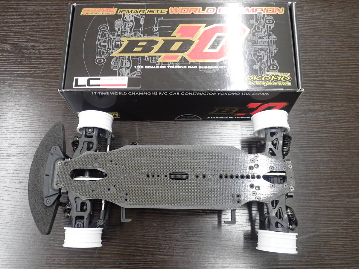 ヨコモ BD10LC 中古 美品 アクソンTC10/2、ゼロトライブ XRAY T4 X4