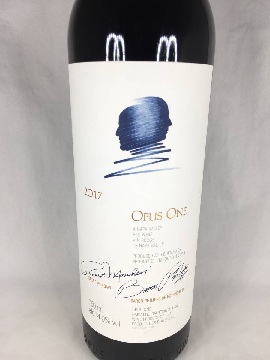 未開栓 Opus One オーパス ワン 2017 アメリカ 赤ワイン 750ml 14.0％ フルボディ カリフォルニア  グランヴァン(アメリカ)｜売買されたオークション情報、yahooの商品情報をアーカイブ公開 - オークファン（aucfan.com）