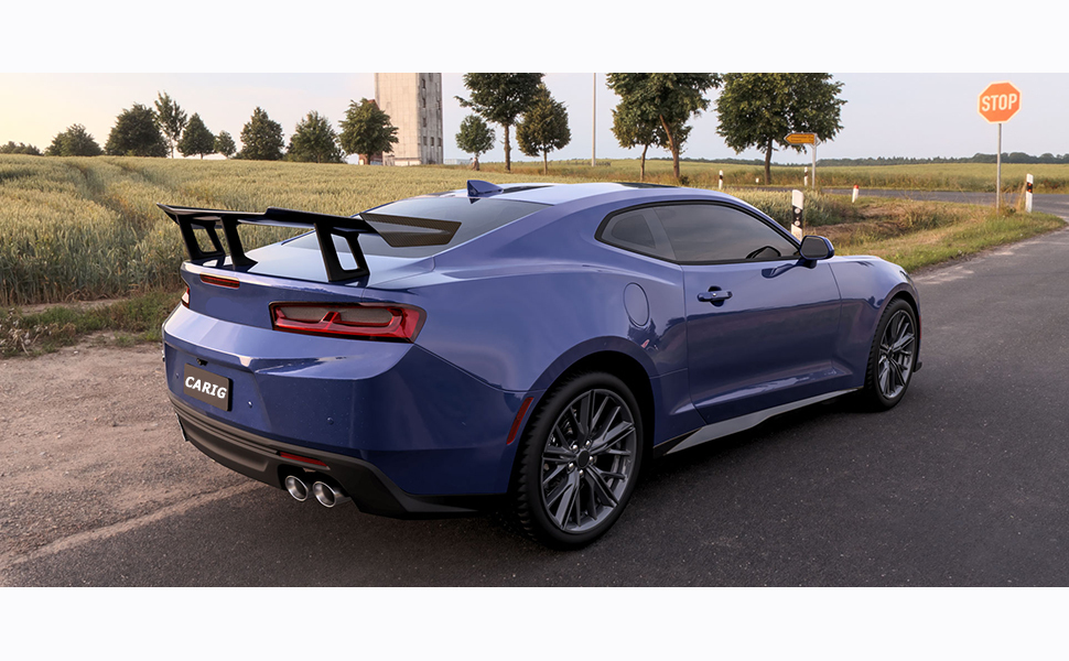 □新品□シボレーカマロ ZL1 1LE(2016-2021)用CARIG ABS製カーボン調GT