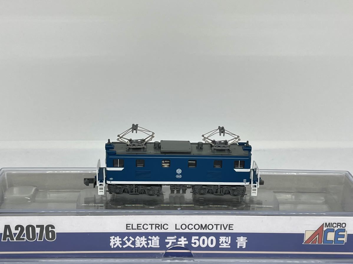 NEW MicroAce A2076 Chichibu Railway Electric Locomotive Type Blue Deki 500 F/S 