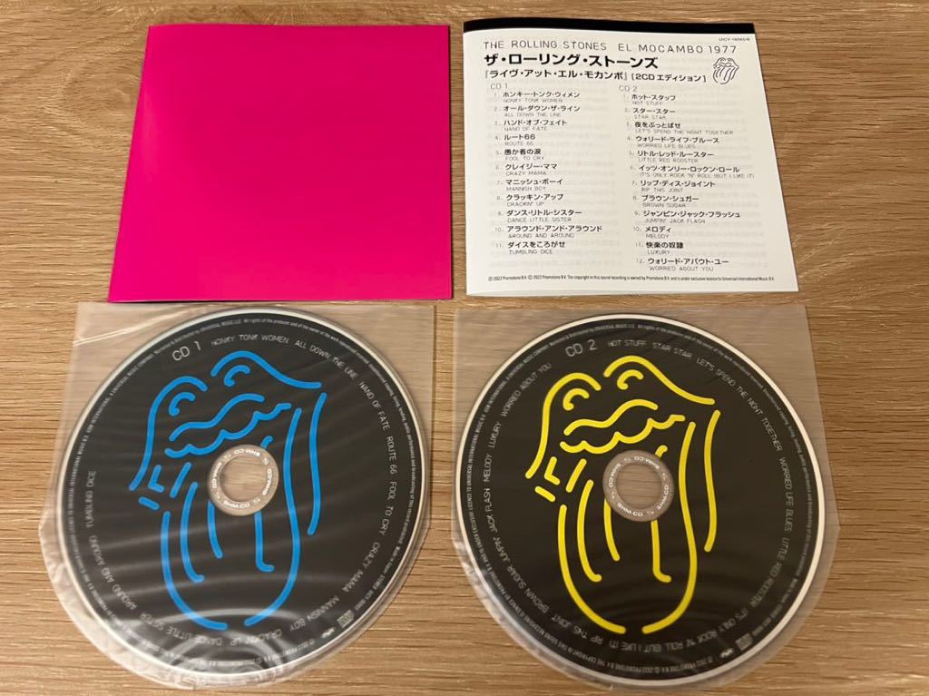 ザ・ローリング・ストーンズ　ライヴ・アット・エル・モカンボ(2枚組)(SHM-CD) 国内盤　美品　送料込み　モカンボ　ローリングストーンズ_画像2