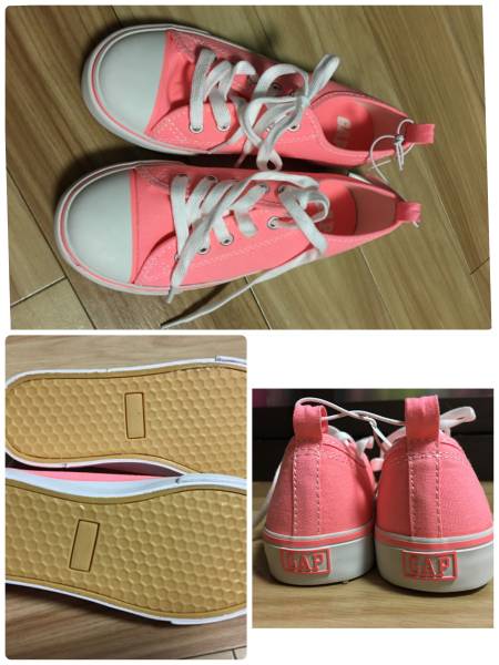  новый товар GAP neon цвет спортивные туфли 20 salmon розовый серия Converse нравится . person тоже * посещение школы обувь спорт движение . Dance и т.п. большой активность заметный обувь 