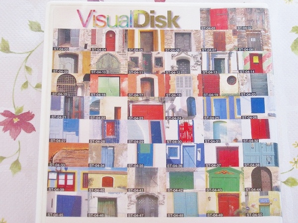 ア/素材集 VisualDisk ST-04 ヨーロッパの扉 European Door 白い壁 原色の扉 ブロック 木製_画像2