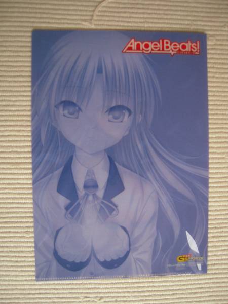 ☆電撃Ｇ’ｓマガジン　2014年4月号　メロンブックス特典　Ａｎｇｅｌ　Ｂｅａｔｓ！　特製クリアファイル　未開封新品☆_画像2