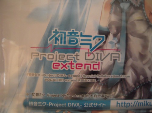 ☆ＰＳＰ　初音ミク　－Ｐｒｏｊｅｃｔ　ＤＩＶＡ－　ｅｘｔｅｎｄ　予約特典　スペシャルコラボＣＤ　未開封新品☆_画像3