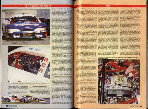 【c0171】1997年№3 RACECAR Engineering／スウィフト、F1サスペンション、フォードマスタングコブラTRANS-AM、..._画像3
