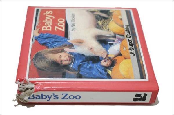 古本 洋書 90's Baby's Zoo by Neil Ricklen ベビー ズー アンティーク ビンテージ ヴィンテージ USA 雑貨 AE173_画像3