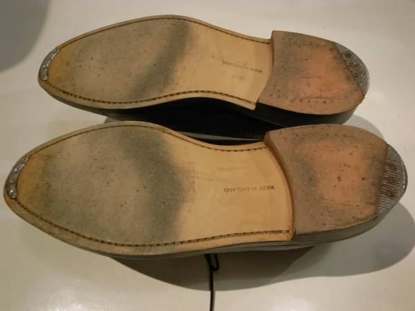 半額( 28 - 29 cm ) Thome Browne ドレス シューズ 10 トム ブラウン 革靴 ウィングチップ タキシード パンツ コンビ 初期 革靴 トリコ 11_画像3