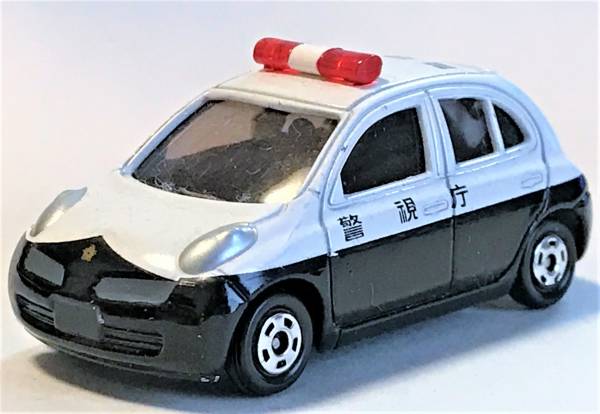 セ3★箱付トミカ ミニカー 日産 マーチ 警視庁パトカー/パトロールカー No.84_画像2