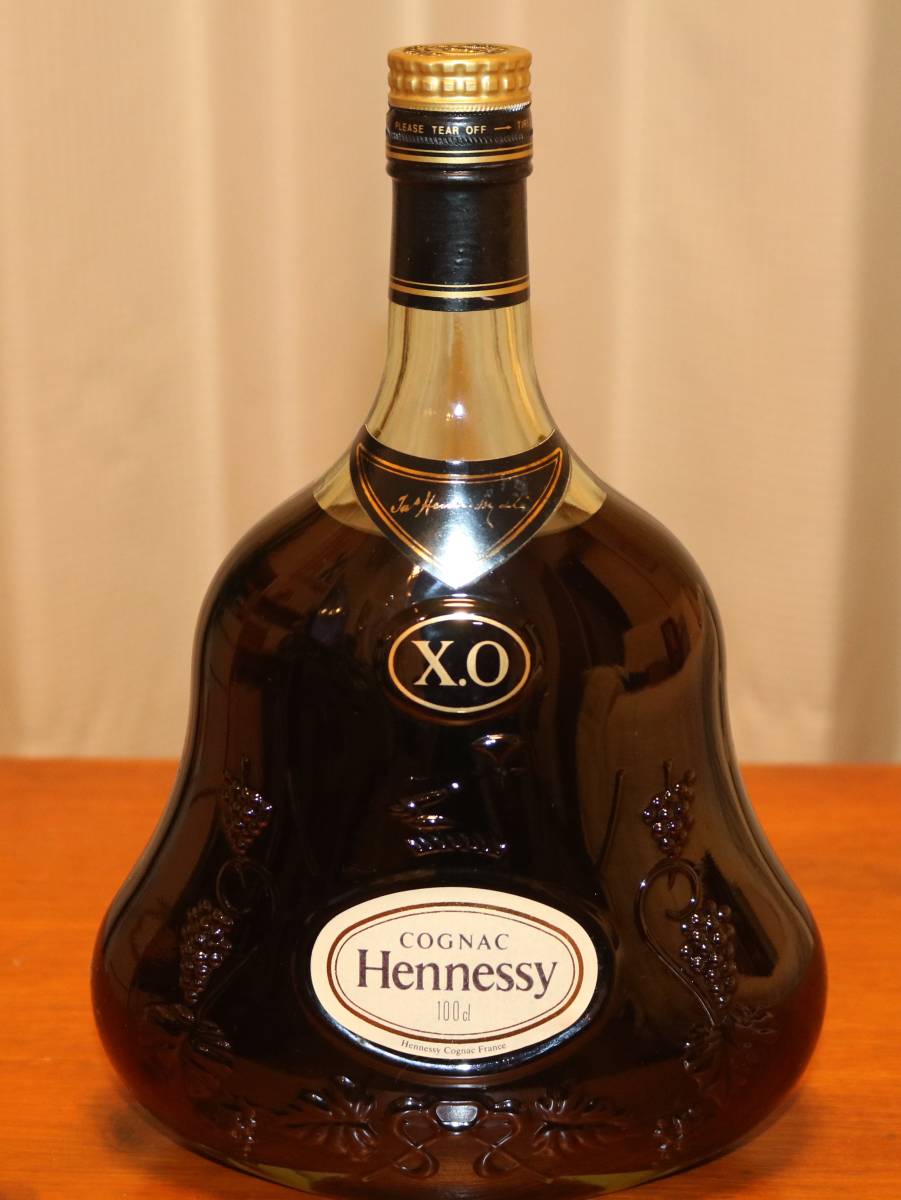 Hennessy ヘネシーXO COGNAC 金キャップ グリーンボトル コニャック