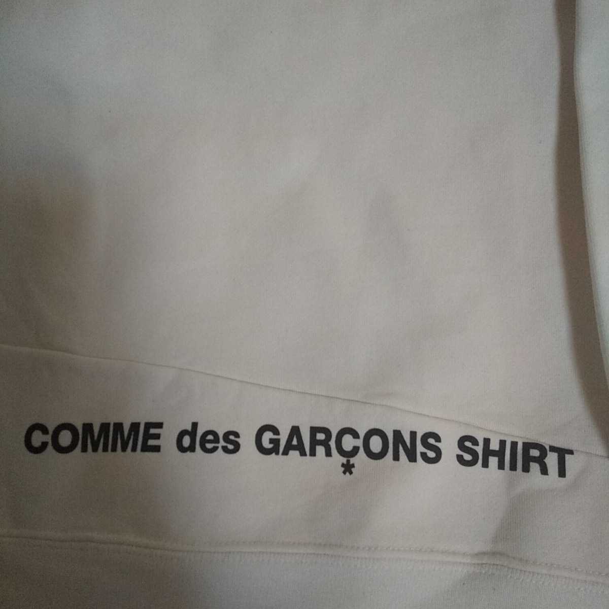 Supreme COMME des GARCONS SHIRTHooded Sweatshirt Split Logo WHITE SSizeシュプリームコムデギャルソン コラボ　パーカー　ホワイト　Ｓ_画像5