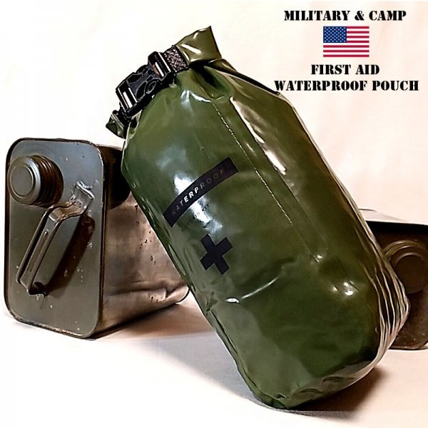 25пј…OFF дёЉе“Ѓ Camp Military First Aid waterproof pouch by Surplus U.S. ARMY outdoor cycle water winter sports olive г‚ўгѓЎгѓЄг‚«и»Ќй�Іж°ґ8 4ego.ru 4ego.ru