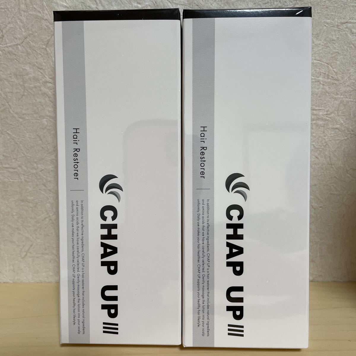 ★CHAP UP チャップアップ(薬用育毛剤)120mL 2本　新品未開封　送料込