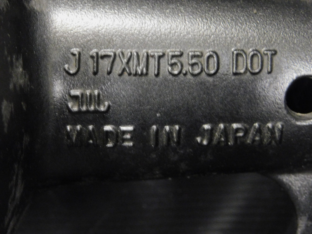 160 良好☆ GSF1200 GV75A 油冷 純正 リア ホイール タイヤ 山4分 J17×MT5.50DOT 180/55 ZR17 M/C73W_画像5