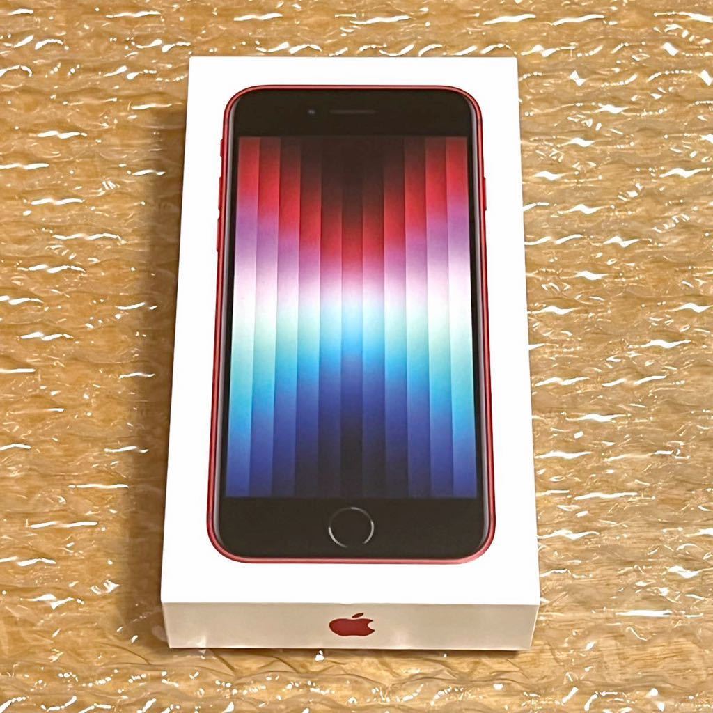 iPhone SE 3 64GB 第3世代 red 赤 SIMフリー Apple(iPhone)｜売買され 