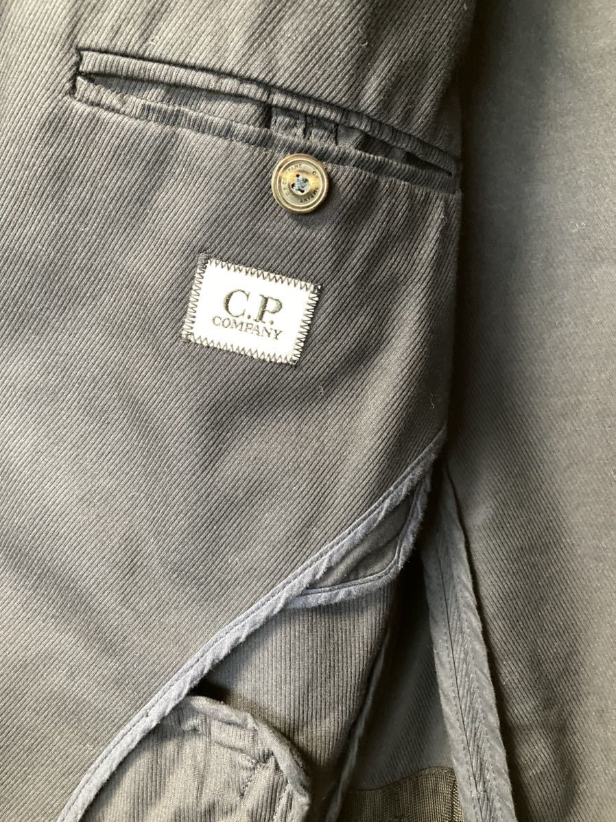 C.P. COMPANY テーラードジャケット 50 ネイビー イタリア製_画像4