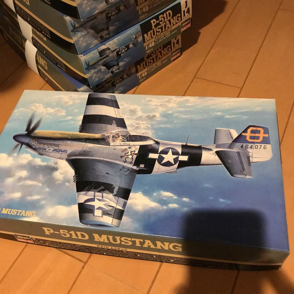 1/48 P51D ムスタング 未開封 欠品なし 未組立ハセガワ WW2 アメリカ 陸軍 戦闘機 プラモデル No.6検 1/ タミヤ フジミ 72_画像1