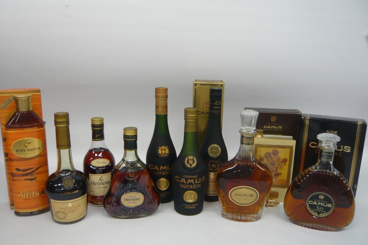 1円~おたからや◇K0524-26 ヘネシーHENNESSY カミュCAMUS VSOP XO