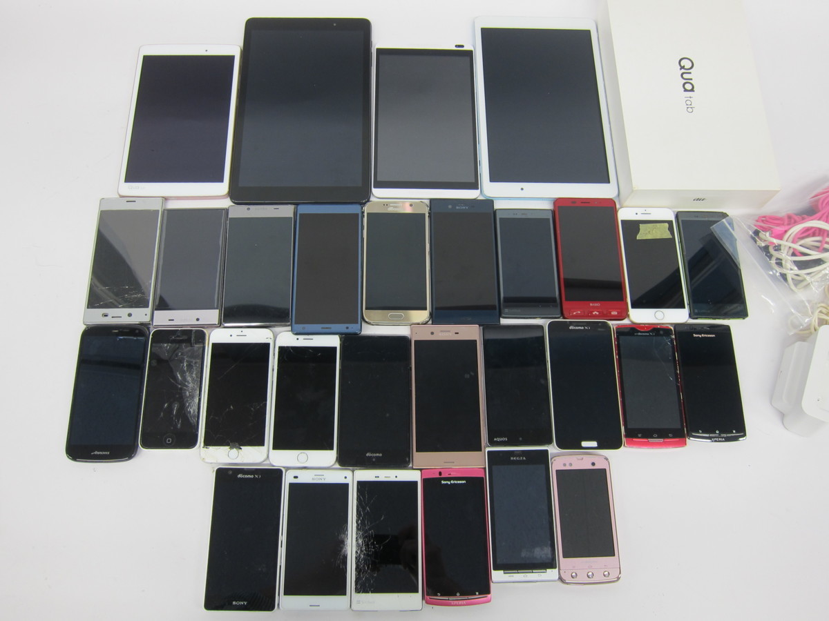 1円~おたからや◇Z0507-19 スマートフォン 計30台 iphone 1円~おたからや◇Z0507-19 スマートフォン 計30台 iphone