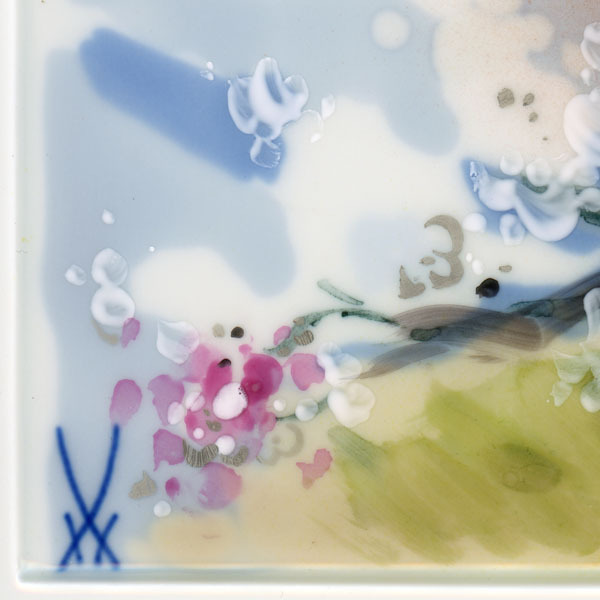 おたからや】◇マイセン/ハインツ・ヴェルナー作/陶板画◇#tm03 おたからや】◇マイセン/ハインツ・ヴェルナー作/陶板画◇#tm03