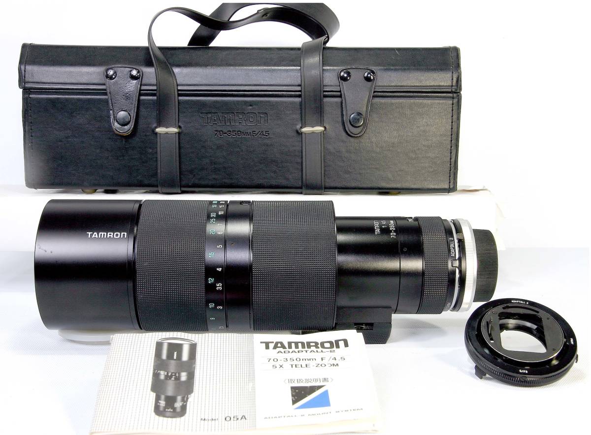 TAMRON タムロン70-350mm f4.5 5XTELE-ZOOM TAMRON タムロン70-350mm f4.5 5XTELE-ZOOM