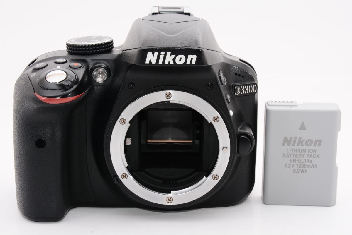 Nikon デジタル一眼レフ デジタルカメラ D3300 ボディ ブラック BK