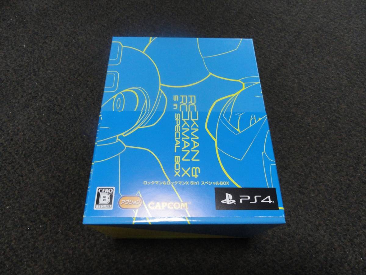 楽天モバイル  5in1スペシャルBOX ロックマン&ロックマンX PS4 家庭用ゲームソフト