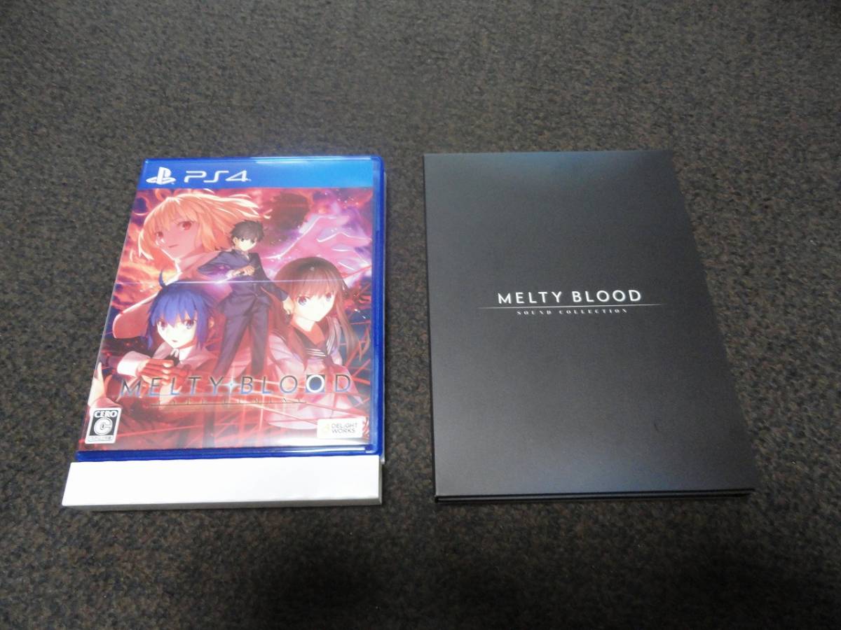★PS4 MELTY BLOOD: TYPE LUMINA MELTY BLOOD ARCHIVES　限定版　メルティブラッド ★